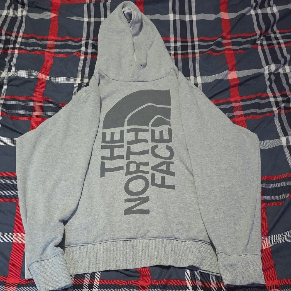 The North Face Light Gray Hoodie